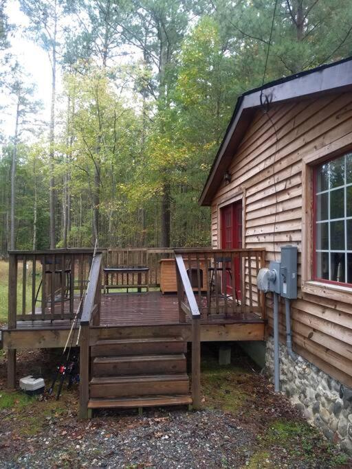 Rustic Quaint Cabin In The Woods--Pets Welcomed Dunnsville Ngoại thất bức ảnh